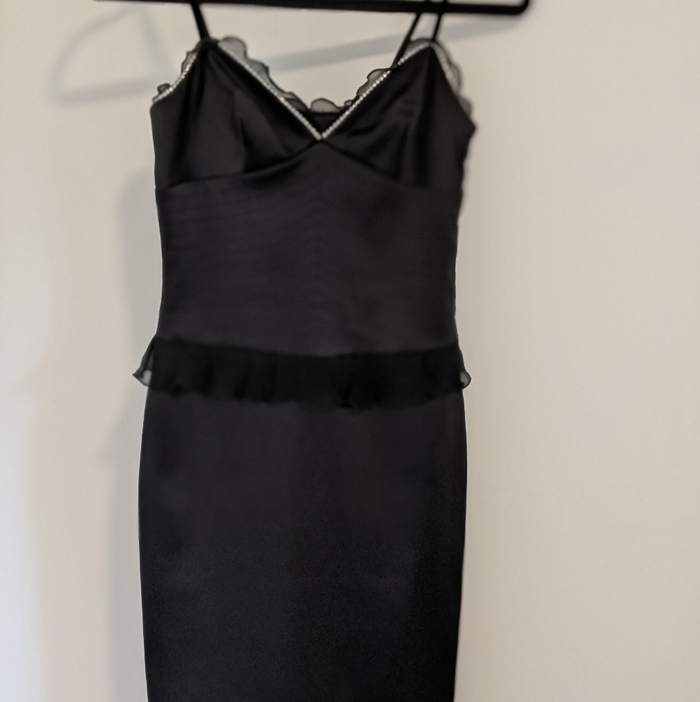 Laundry mini black dress